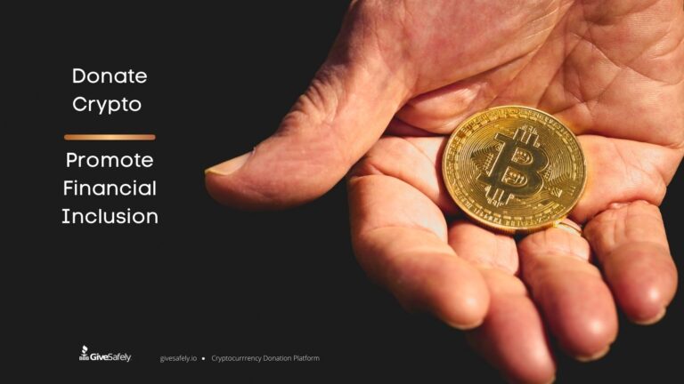 Donate Crypto to Promote Financial Inclusion